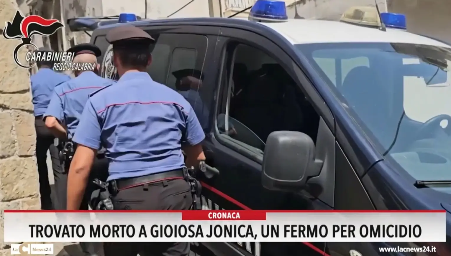 Trovato morto a Gioisa Jonica, un fermo per omicidio