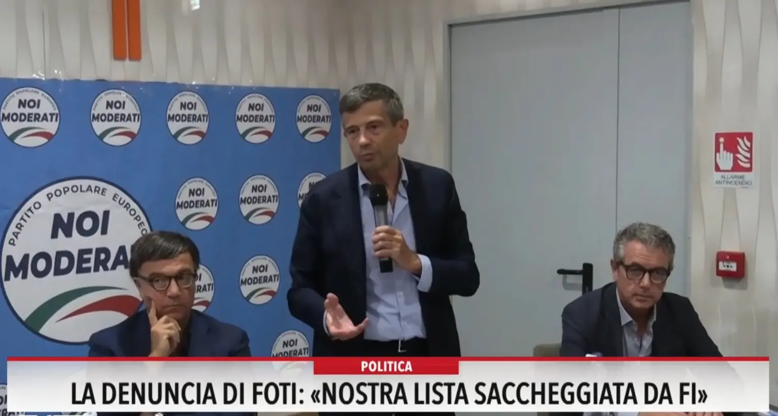 La denuncia di Foti: «Nostra lista saccheggiata da Fi»