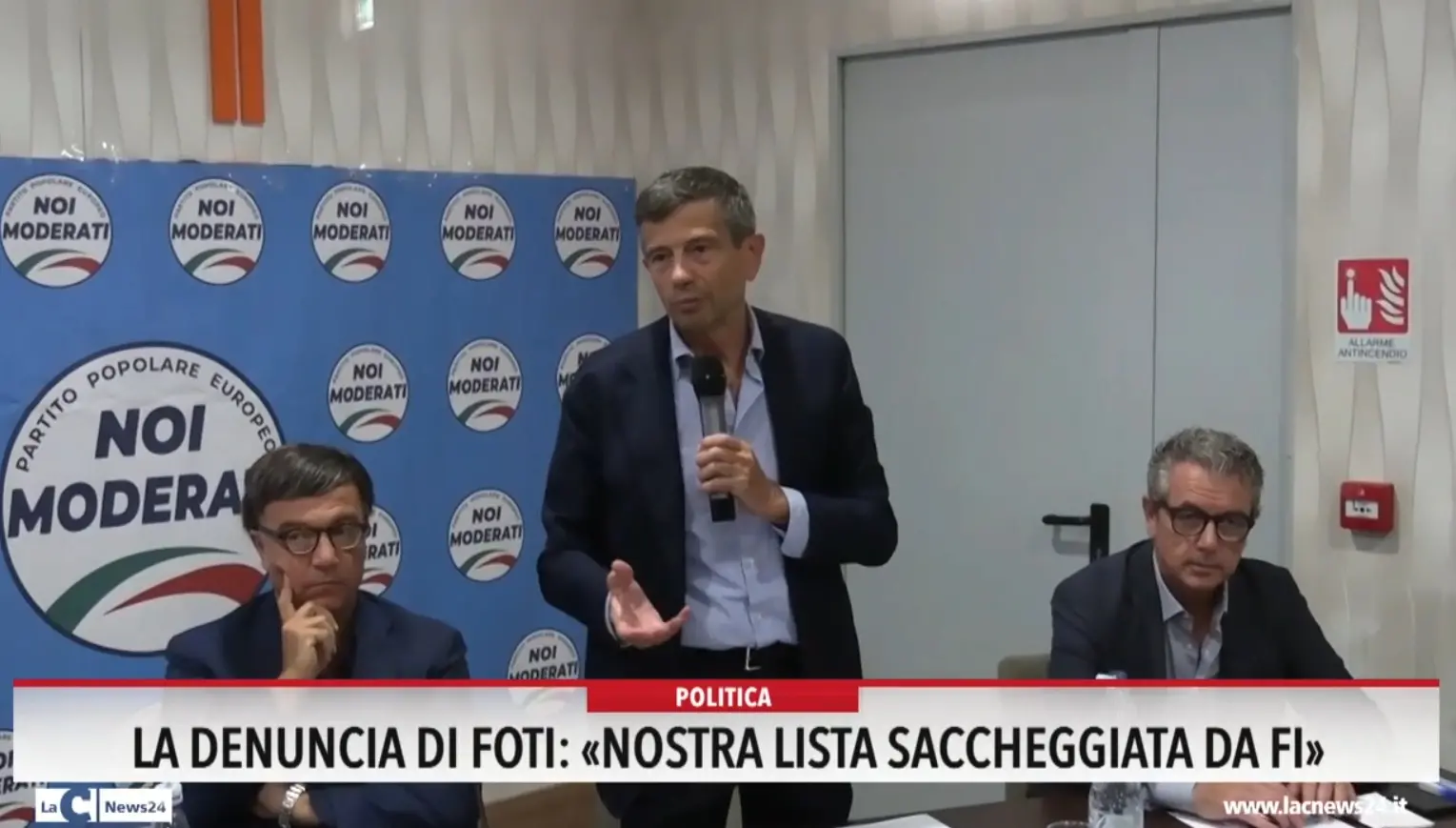 La denuncia di Foti: «Nostra lista saccheggiata da Fi»