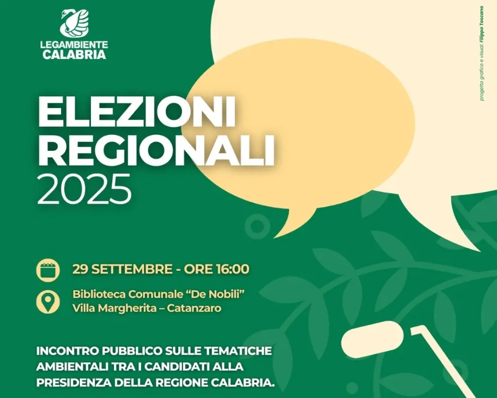 Elezioni regionali in Calabria, a Catanzaro i temi ambientali al centro del dibattito pubblico con i candidati Occhiuto e Tridico\n