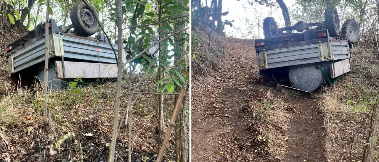 Mileto, mezzo agricolo si ribalta lungo una rampa poderale nella frazione\u00A0San Giovanni\n