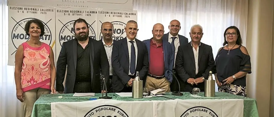 A Reggio Calabria presentata la lista di Noi moderati in corsa nella Circoscrizione Sud. Foti: «Squadra competitiva e motivata»\n