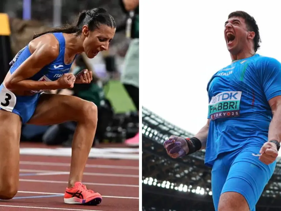 Atletica, Battocletti argento nei 10000 metri e Fabbri bronzo nel peso ai Mondiali di Tokyo
