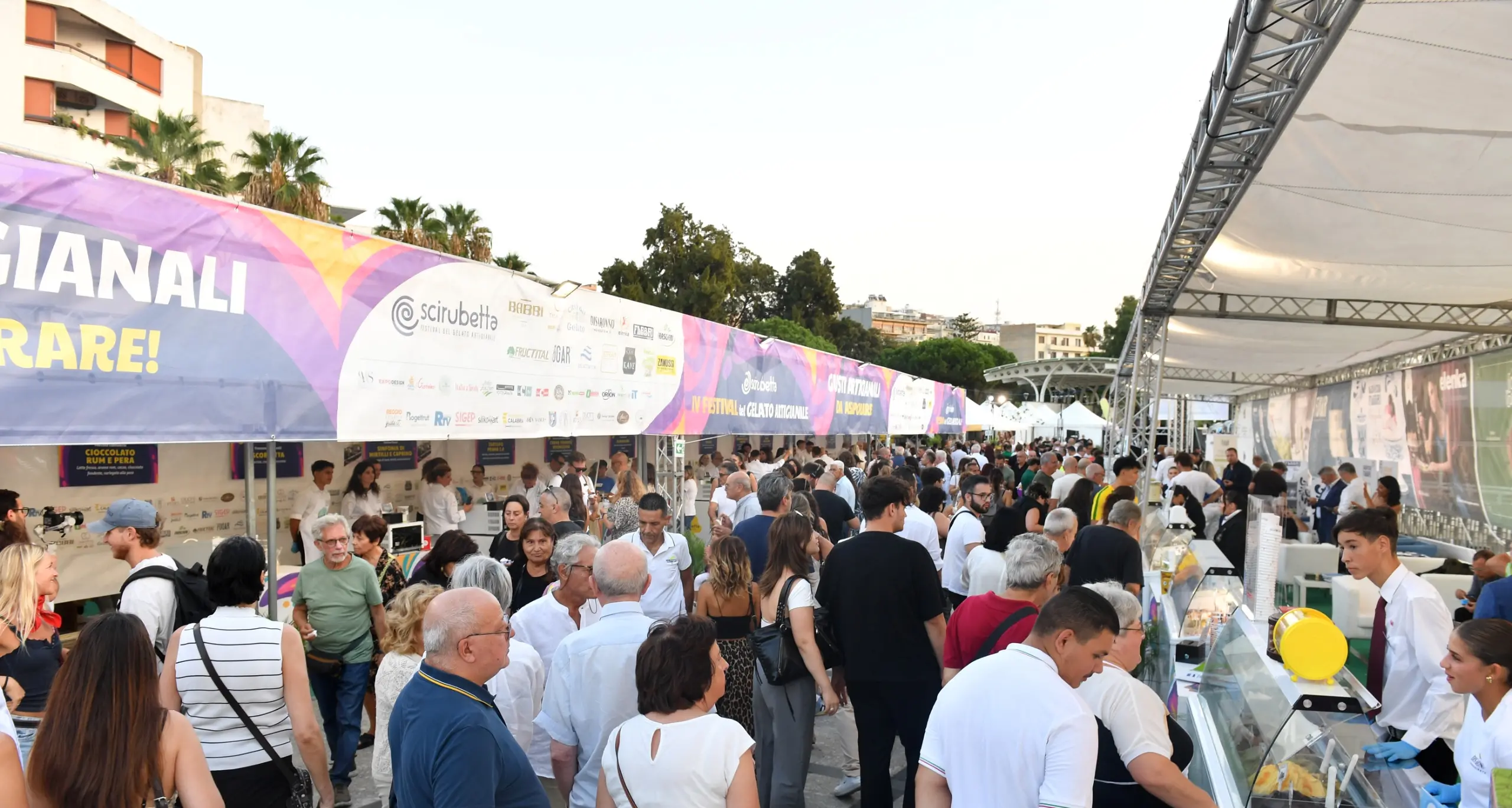 Al via Scirubetta, il Festival del Gelato artigianale apre le porte sul lungomare di Reggio Calabria\n