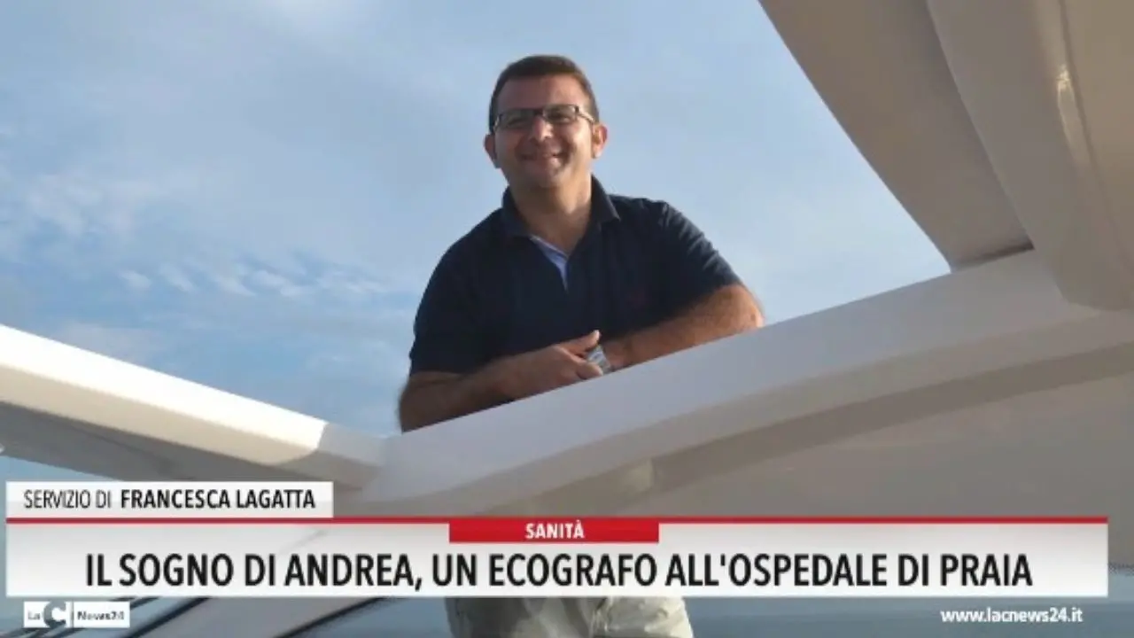 Il sogno di Andrea, un ecografo all ospedale di Praia
