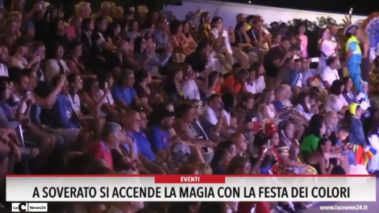 A Soverato si accende la magia con la Festa dei colori