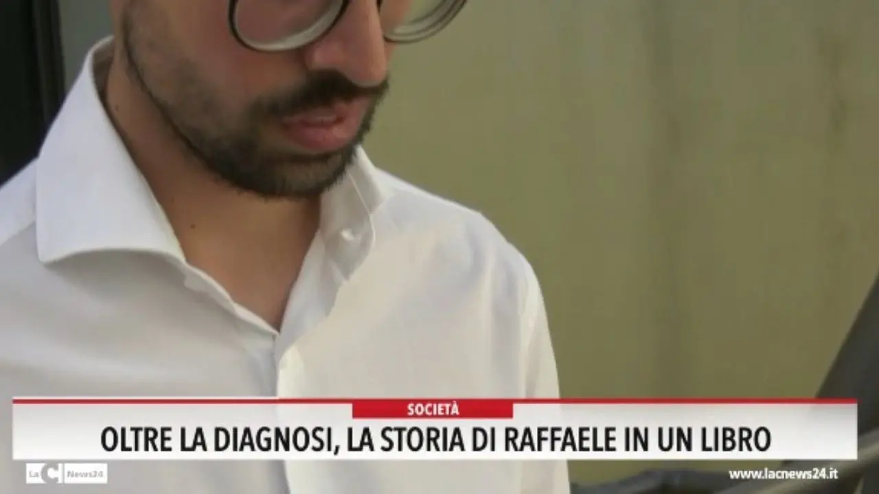 Oltre la diagnosi, la storia di Raffaele in un libro