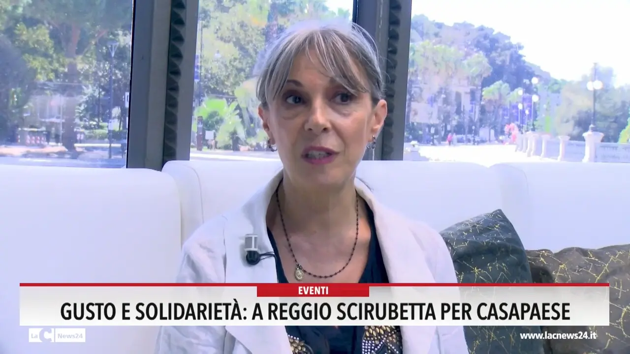 Gusto e solidarietà: a Reggio Scirubetta per Casapaese