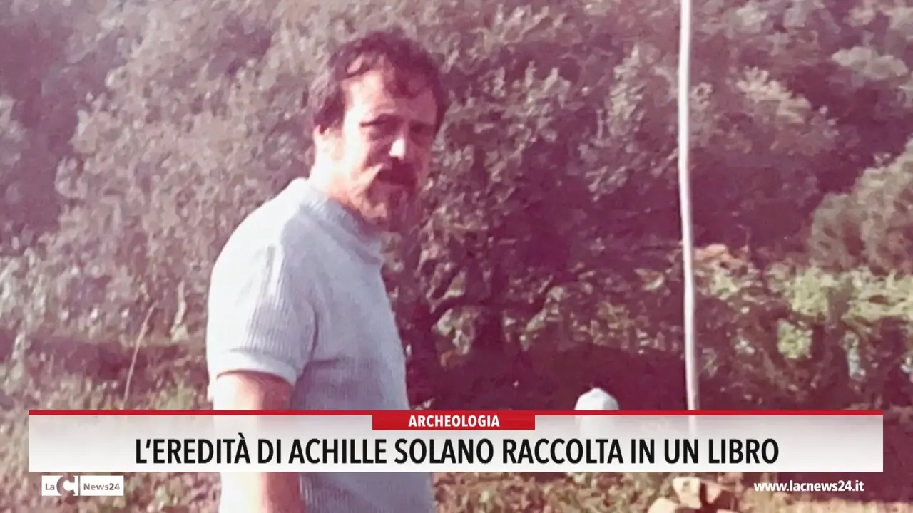 L'eredità di Achille Solano raccolta in un libro