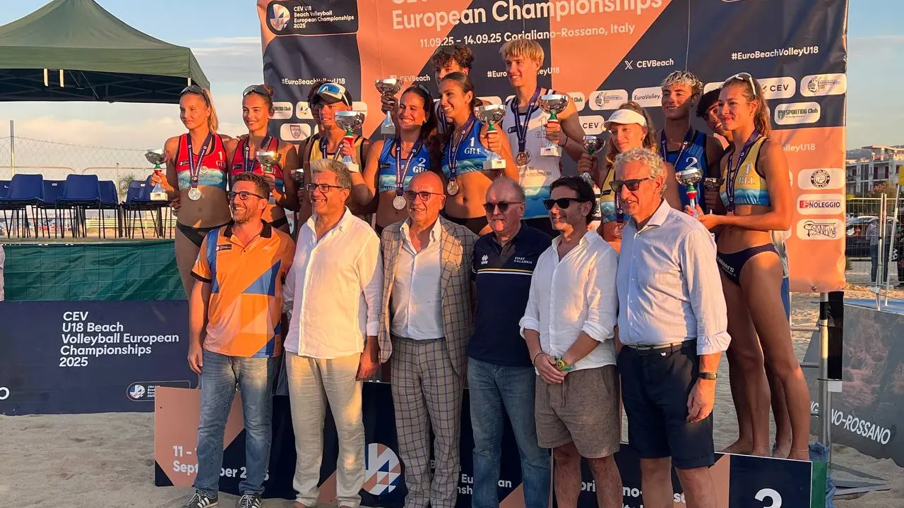 \n\nCorigliano Rossano incorona i campioni d’Europa Under-18 di beach volley\n