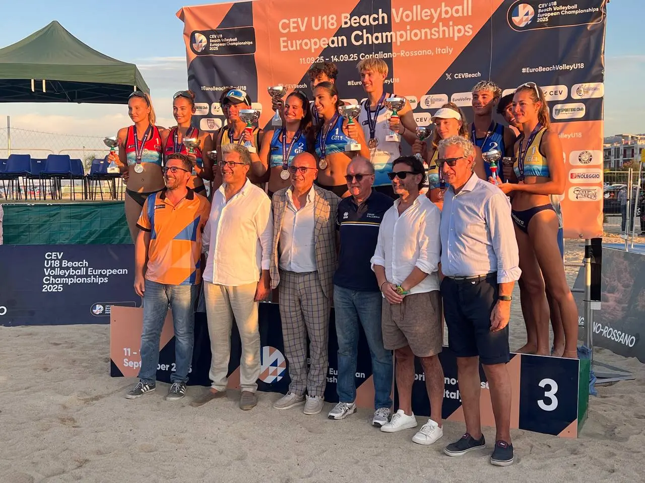 \n\nCorigliano Rossano incorona i campioni d’Europa Under-18 di beach volley\n
