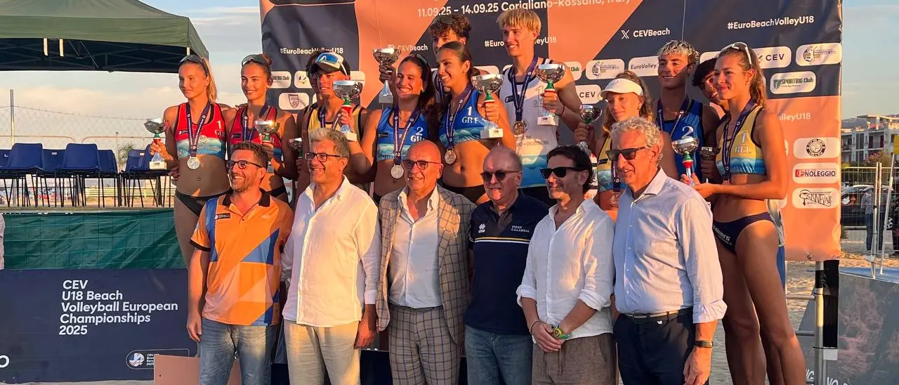 \n\nCorigliano Rossano incorona i campioni d’Europa Under-18 di beach volley\n