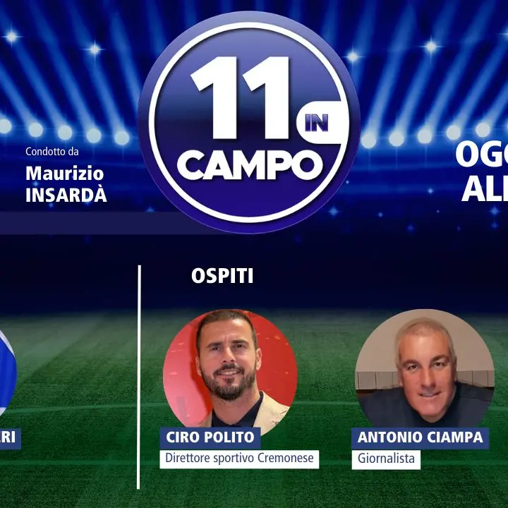 Il direttore sportivo del Catanzaro Polito\u00A0ospite di “11 in campo”: appuntamento alle 21.30 su LaC Tv\n