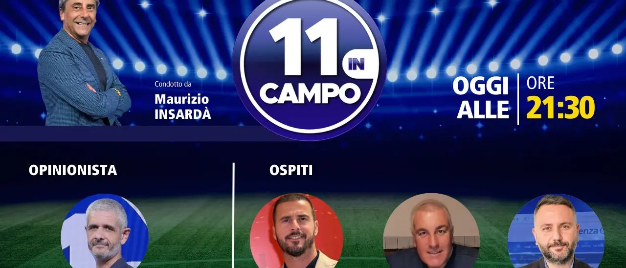 Il direttore sportivo del Catanzaro Polito\u00A0ospite di “11 in campo”: appuntamento alle 21.30 su LaC Tv\n