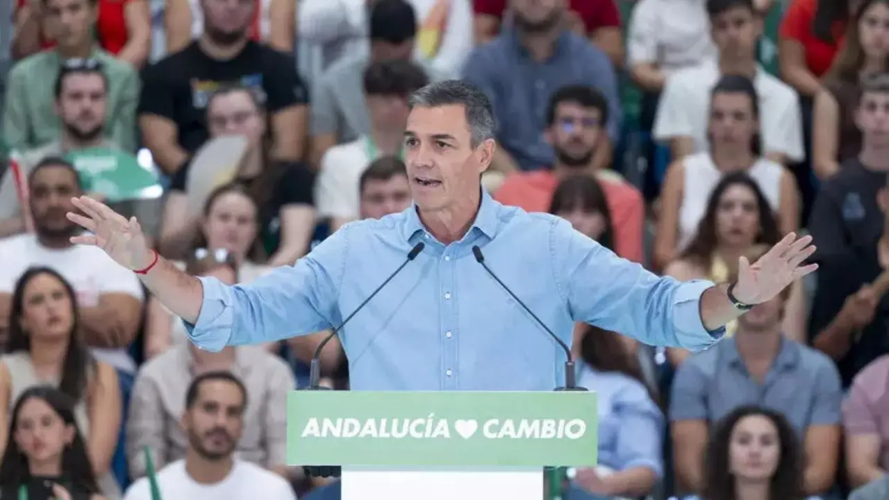 Il primo ministro spagnolo Pedro Sanchez (Foto Ansa)