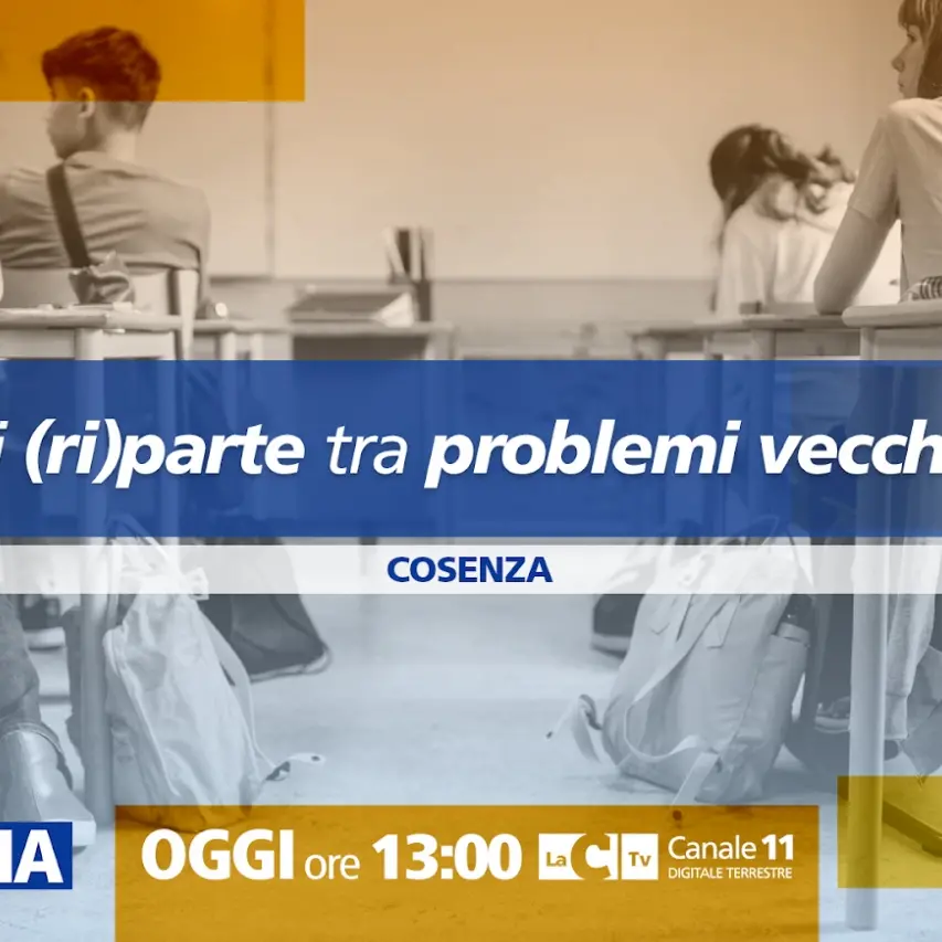 Anno scolastico, si (ri)parte tra problemi vecchi e nuovi: focus a Dentro la notizia\n