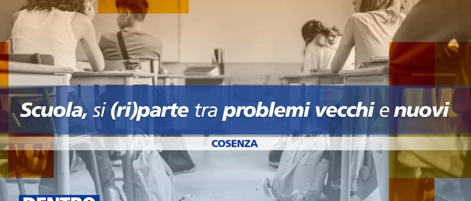 Anno scolastico, si (ri)parte tra problemi vecchi e nuovi: focus a Dentro la notizia\n