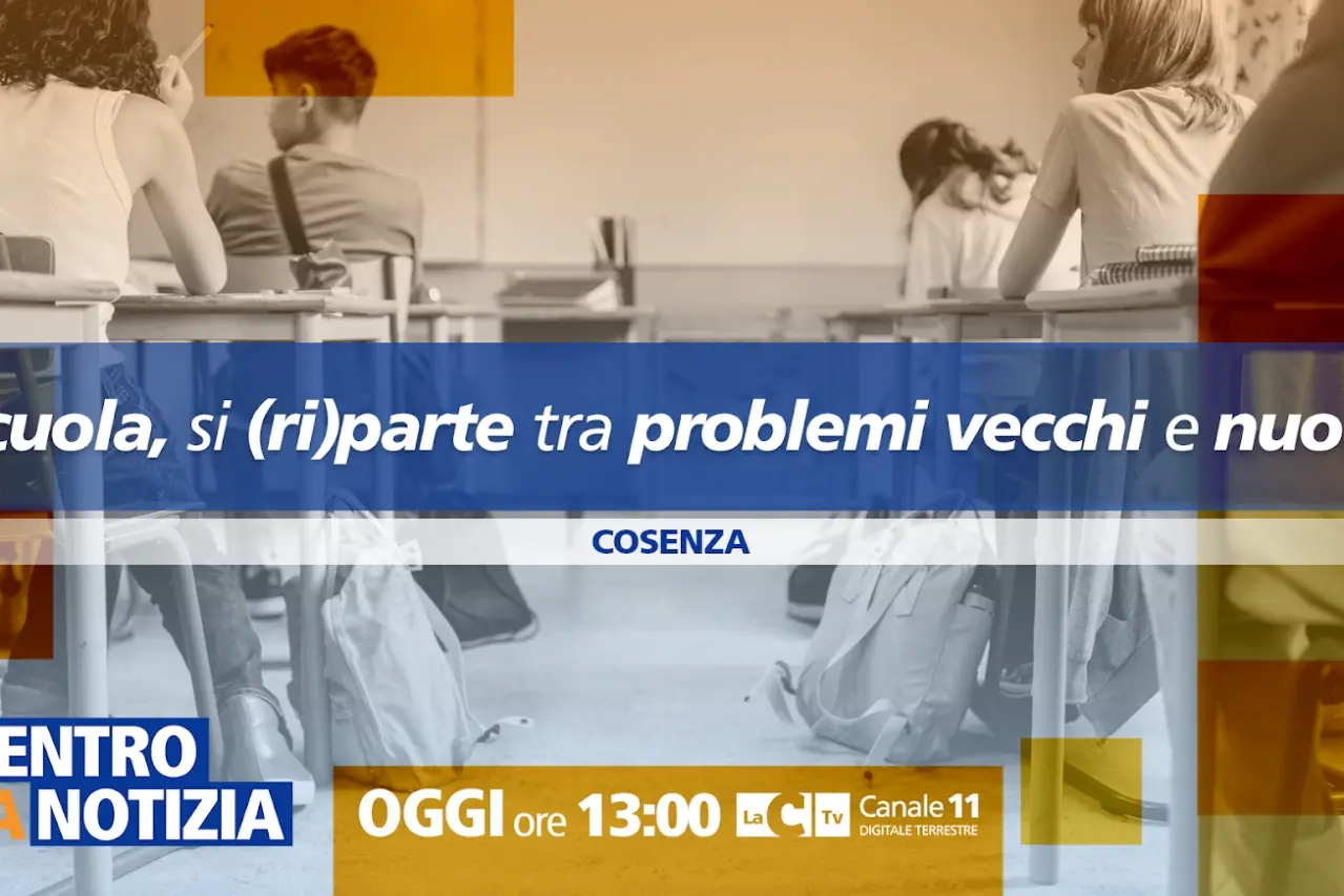 Anno scolastico, si (ri)parte tra problemi vecchi e nuovi: focus a Dentro la notizia\n