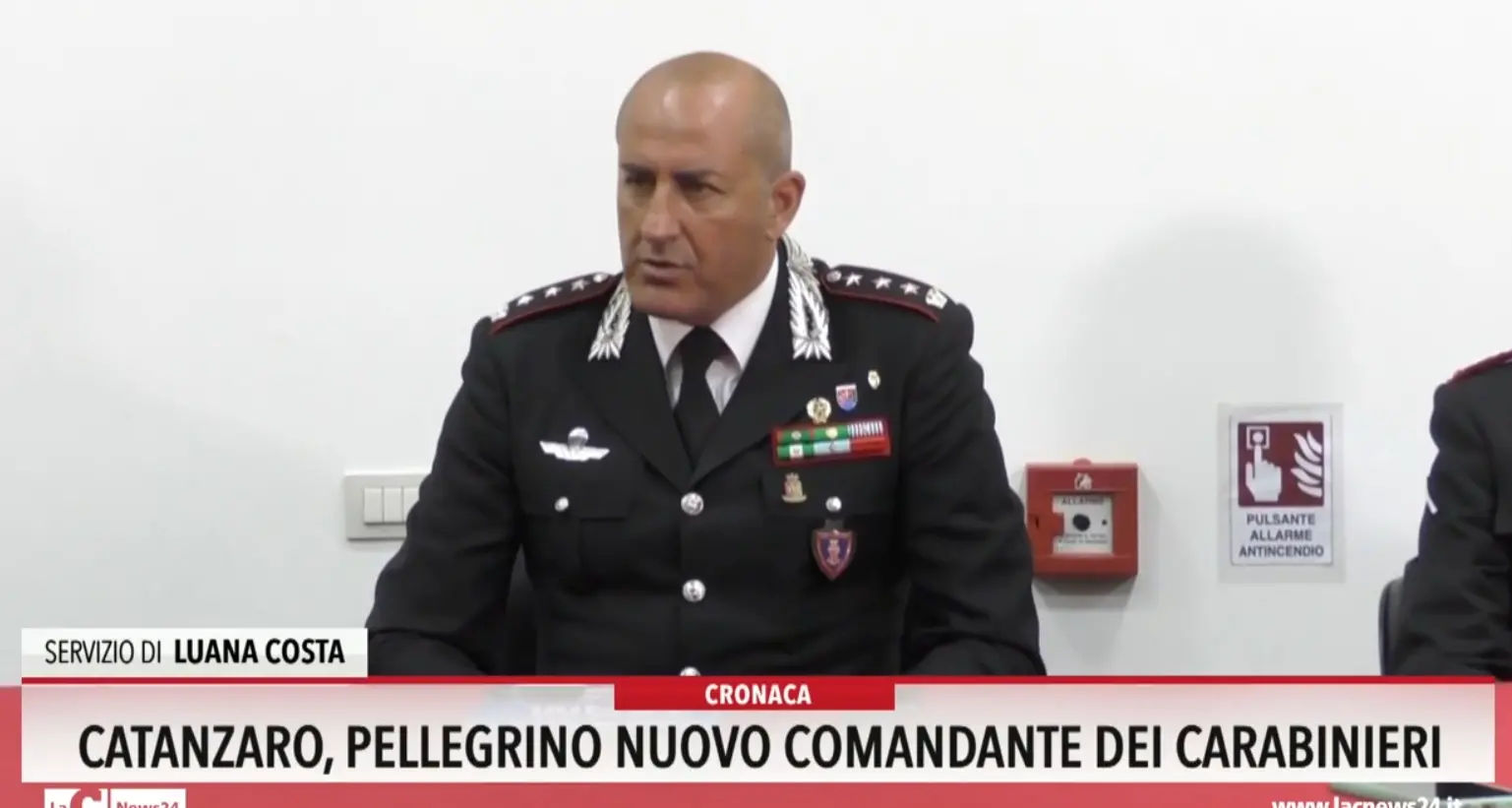 Catanzaro: Pellegrino nuovo comandante dei carabinieri
