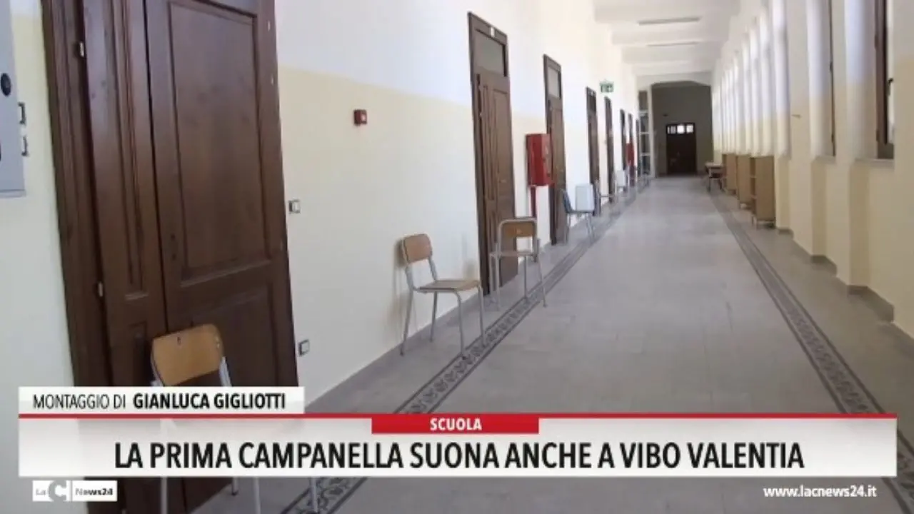La prima campanella suona anche a Vibo Valentia