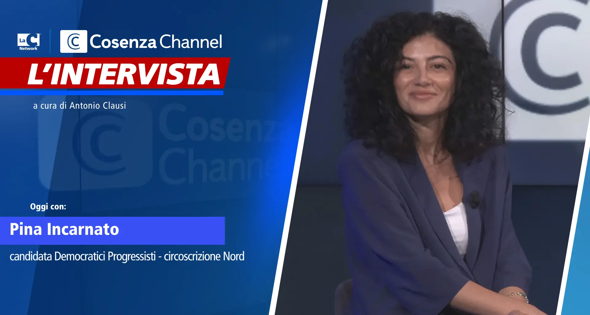 Regionali, intervista a Pina Incarnato