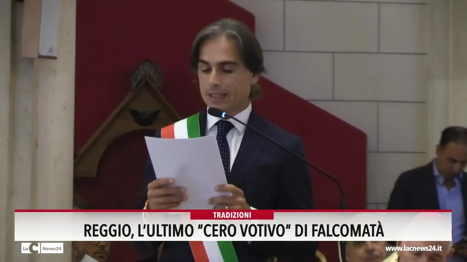 Reggio, l'ultimo cero Votivo di Falcomatà