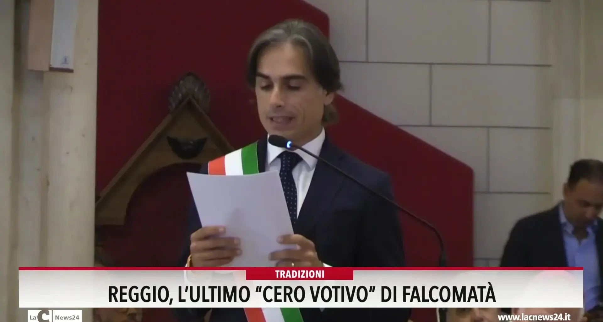 Reggio, l'ultimo cero Votivo di Falcomatà
