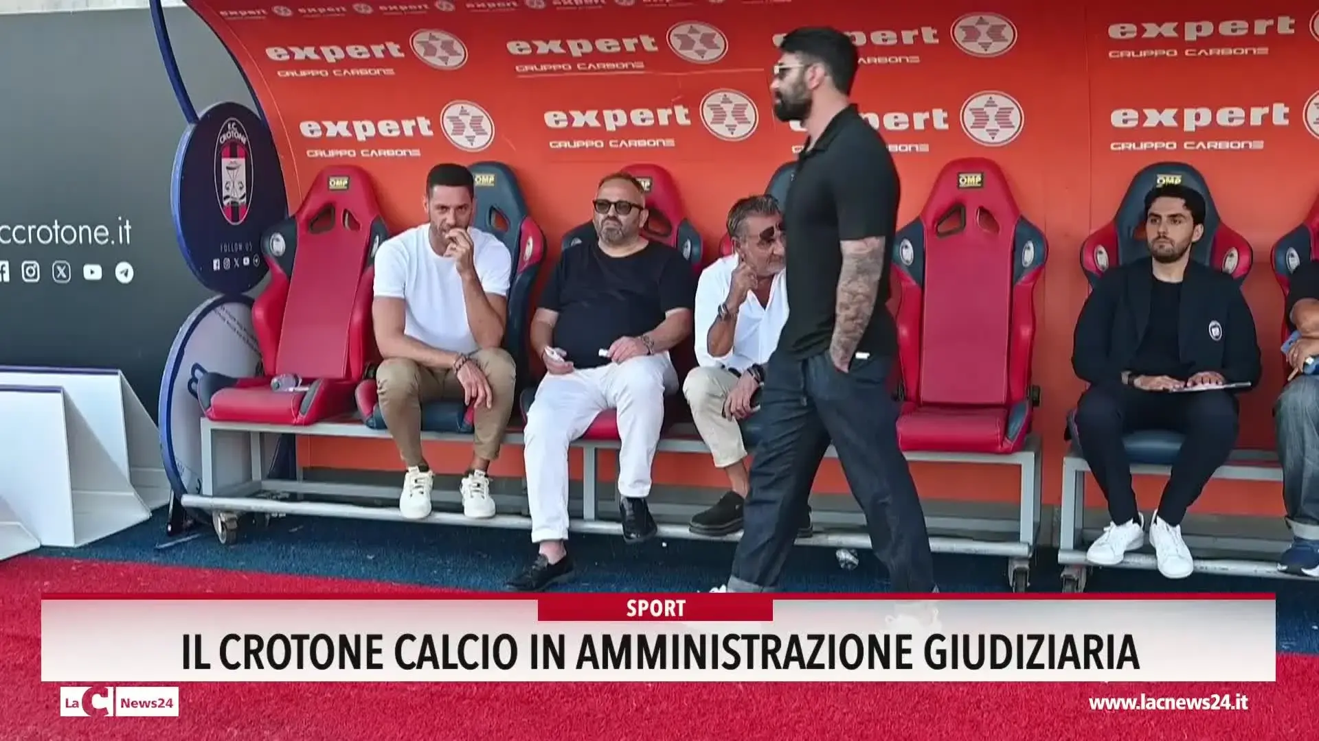 Il Crotone in amministrazione giudiziaria