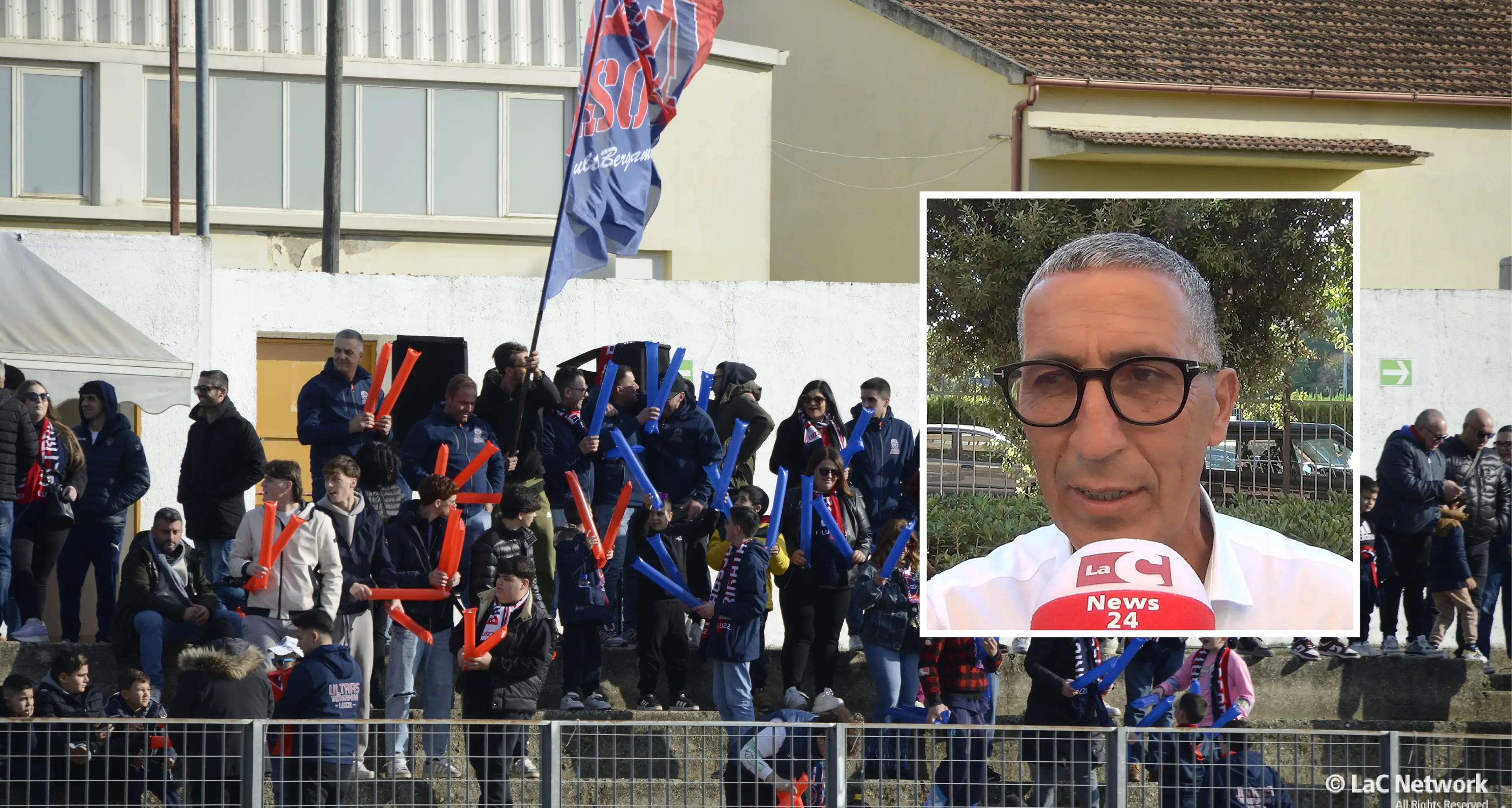 Eccellenza, per la DB Rossoblù Luzzi\u00A0 (solo) un pari al debutto. Salerno: «Se non fai gol, la partita non la puoi vincere»\n
