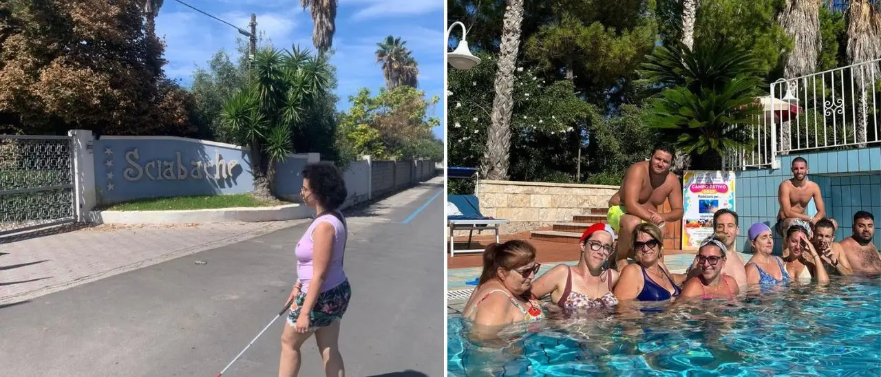 Zambrone, una vacanza speciale per i soci Uici tra riabilitazione, inclusione e prevenzione visiva\n
