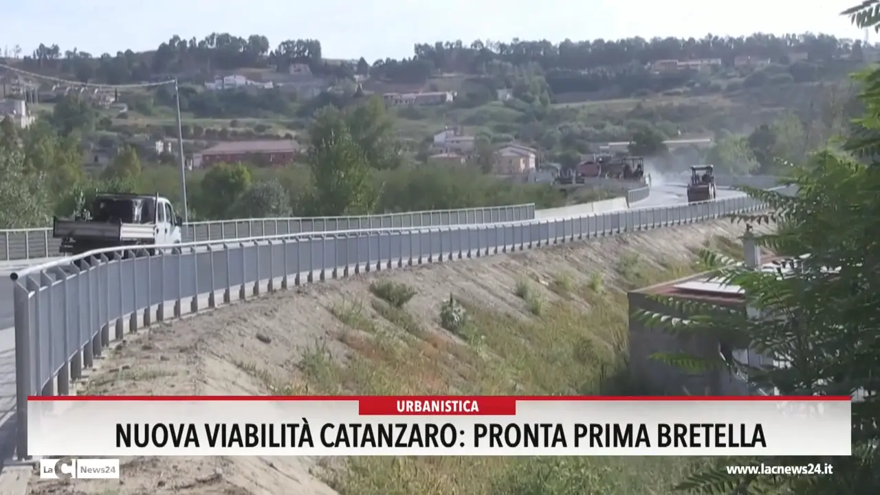 Nuova viabilità a Catanzaro: pronta la prima bretella