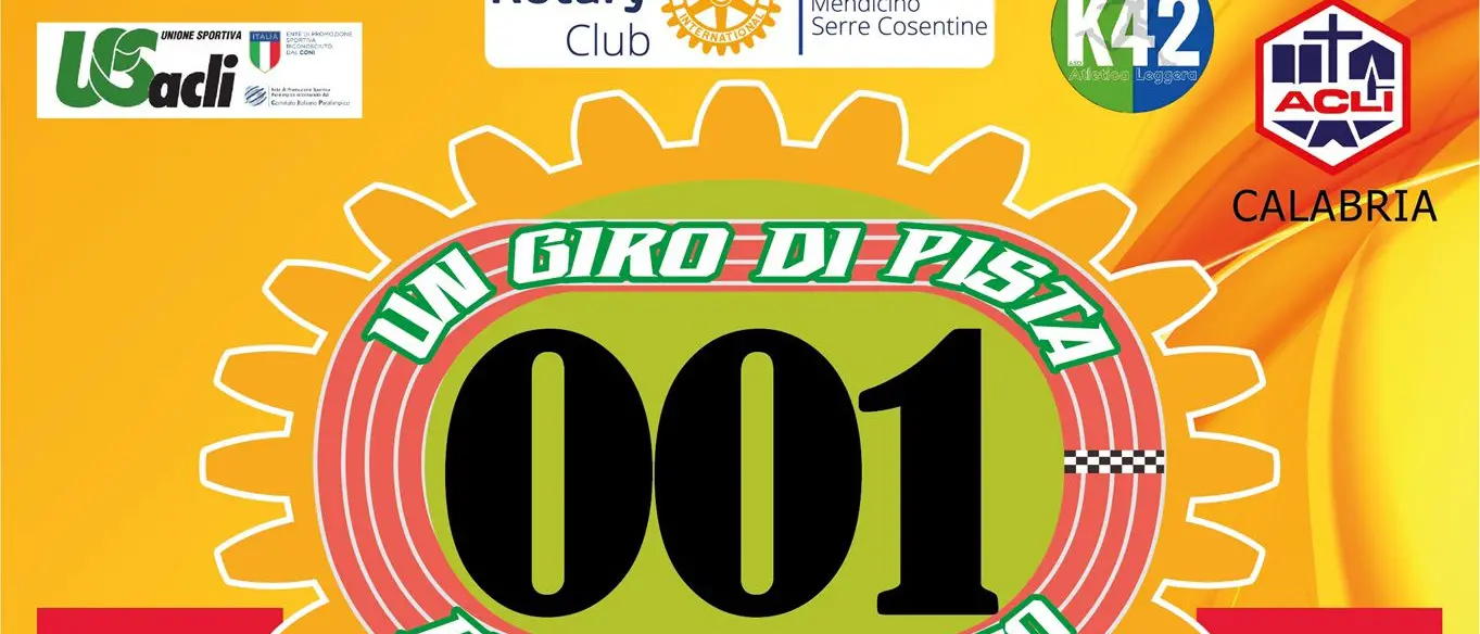 Corsa per la solidarietà a Cosenza, il Rotary scende in pista contro la Polio nel mondo