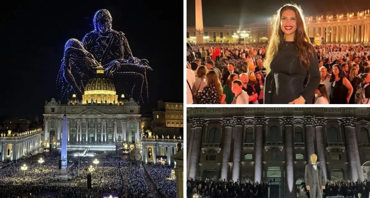 Al concerto per la pace con Andrea Bocelli anche la giovane cantante calabrese Antea: «Momento unico»