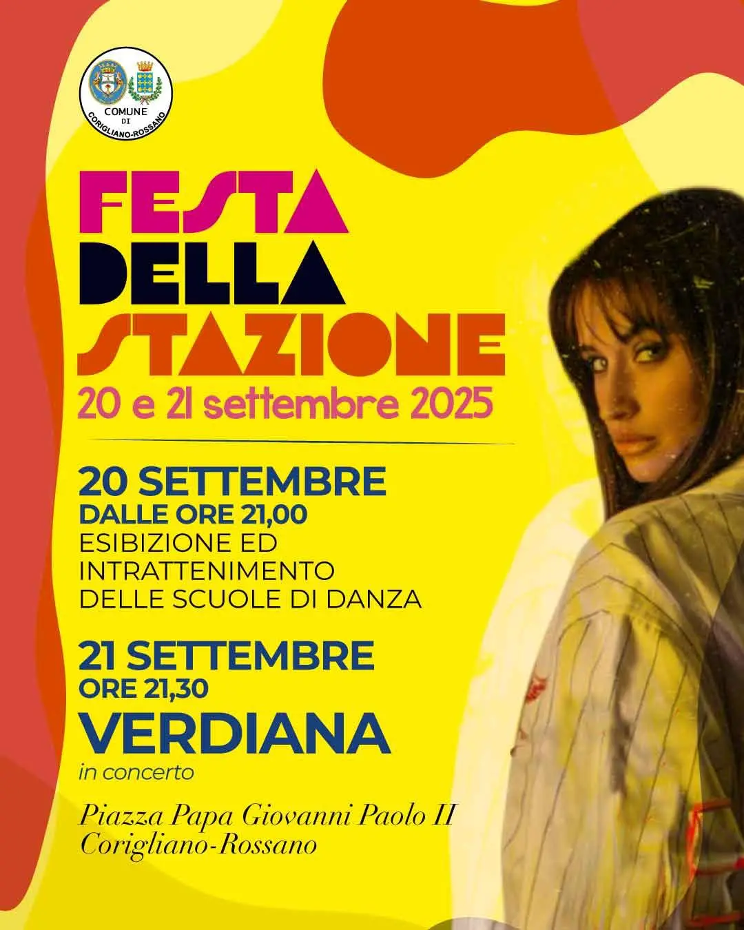 Corigliano Scalo celebra la Festa della Stazione con il concerto di Verdiana\n