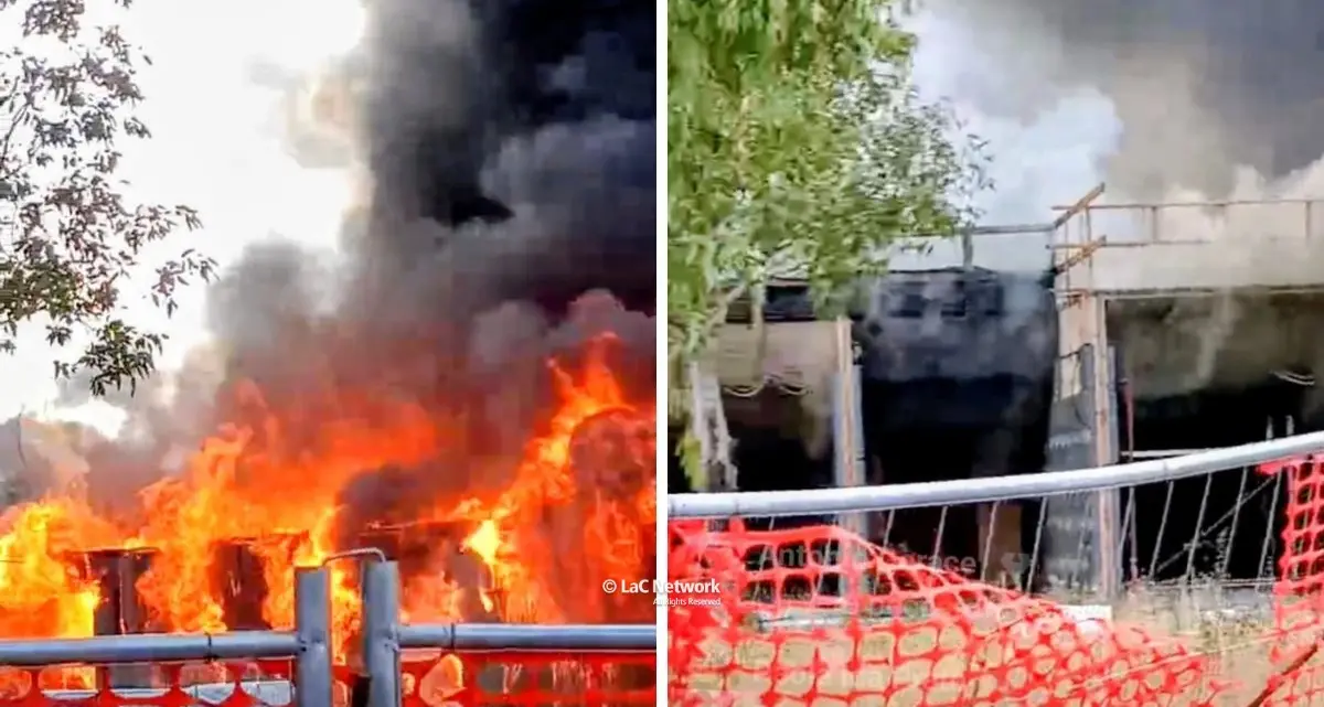 Isola Capo Rizzuto, incendio in una scuola in costruzione: distrutto il tetto\n