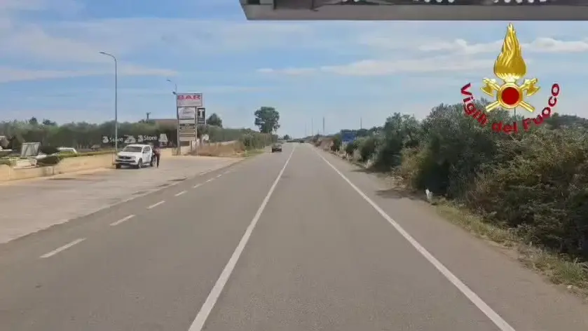 Incendio Isola Capo Rizzuto