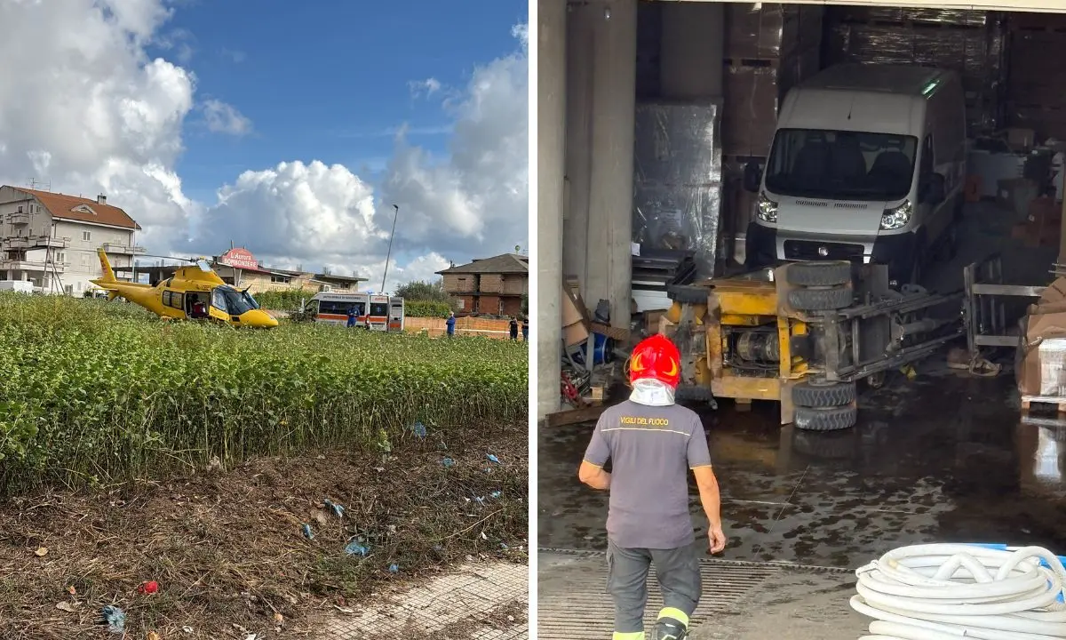 Incidente sul lavoro a Vena di Ionadi, operaio\u00A0trasferito all’ospedale di Catanzaro: è grave\n