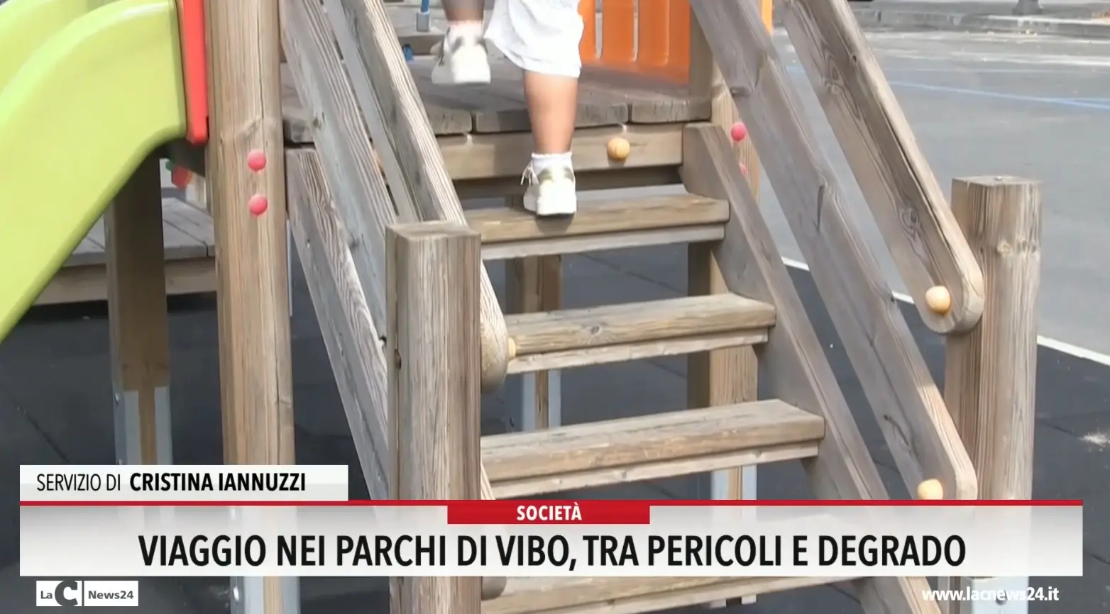 Viaggio nei parchi di Vibo tra pericoli e degrado