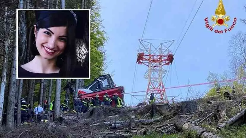 Mottarone, tre imputati chiedono il patteggiamento per la strage in cui morì anche la calabrese Serena Cosentino\n
