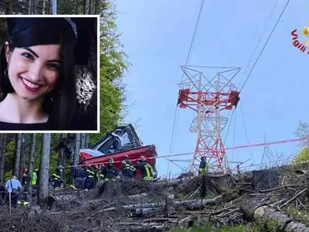 Mottarone, tre imputati chiedono il patteggiamento per la strage in cui morì anche la calabrese Serena Cosentino