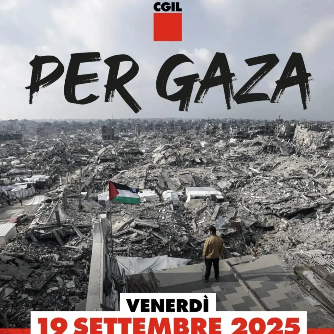 La Cgil a sostegno di Gaza, scioperi e manifestazioni in Calabria: «Il Governo prenda una posizione chiara»\n