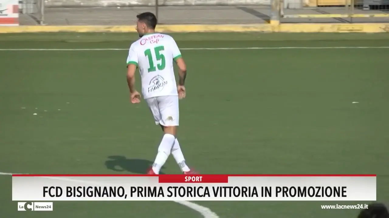 Fdc Bisignano, prima storica vittoria in Promozione