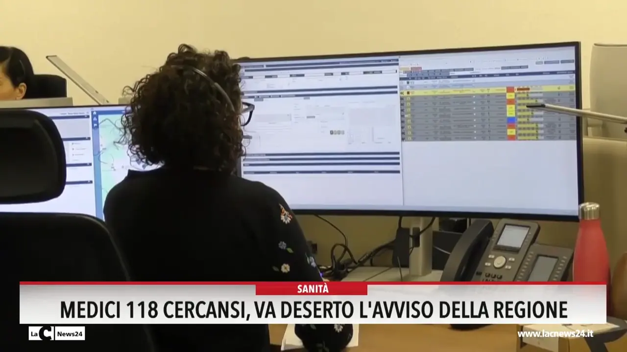 Medici 118 cercansi, va deserto l'avviso della Regione