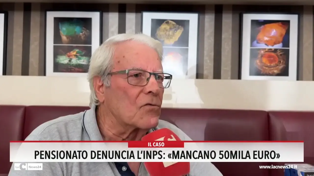Pensionato denuncia l'Inps: «Mancano 50mila euro»
