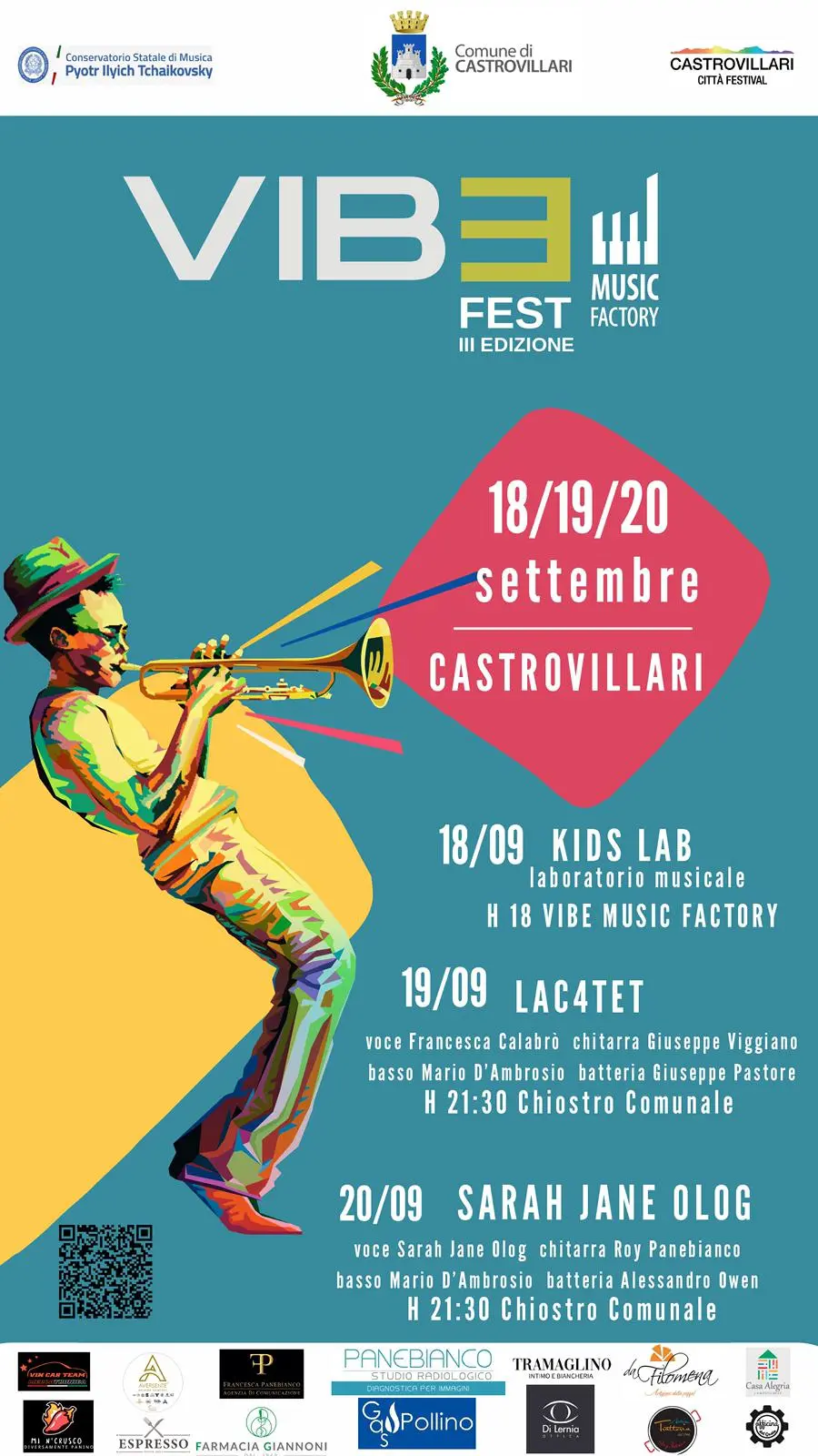 Al via a Castrovillari il Vibe Music Fest: tre giorni di laboratori, mostre e concerti\n