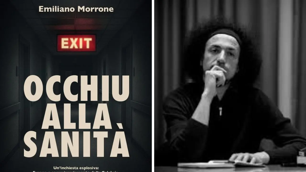 La copertina del libro Occhiu alla Sanit\\u00E0 e l\\'autore Emiliano Morrone