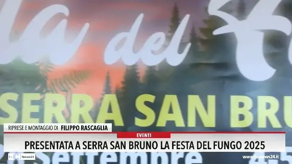 Presentata a Serra San Bruno la festa del fungo 2025