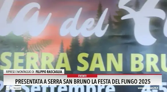 Presentata a Serra San Bruno la festa del fungo 2025