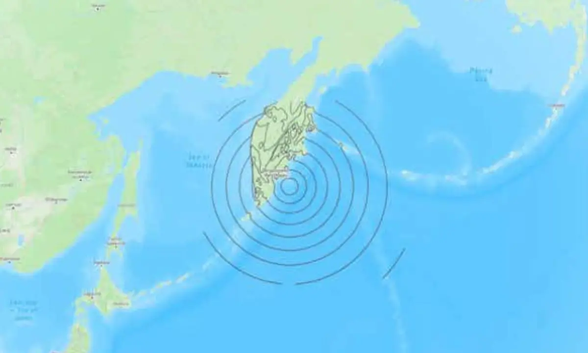 Terremoto in Kamchatka, allerta tsunami: onde fino a 1,5 metri in alcune località\n