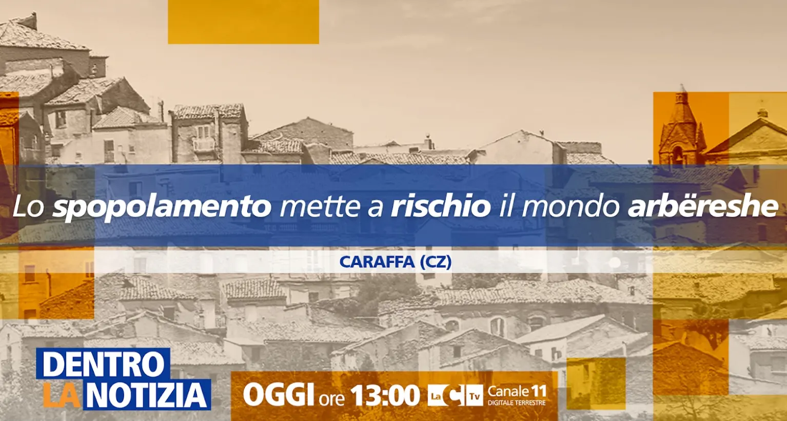 In Calabria lo spopolamento mette a rischio il mondo arbëreshë: focus a Dentro la notizia\n